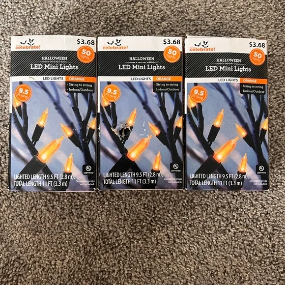 Colorful Halloween Wall Decor, Halloween lights, Halloween decor, Home decor - Picture 2 of 12